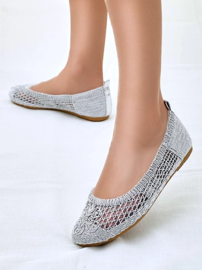 Royalfashion Ženske perforirane balerinke Annete