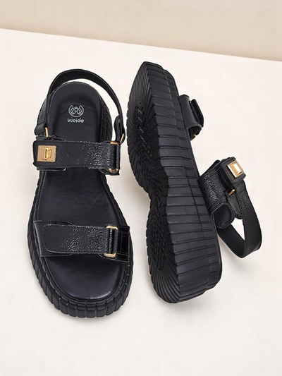 Royalfashion ženski sandali na debelejšem podplatu Aganda