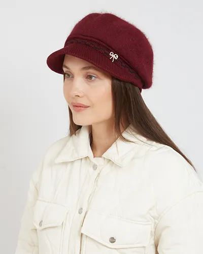 Royalfashion Ženski Beret sa Šiltom