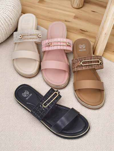 Royalfashion Ženske natikače z ravnim podplatom Mamma