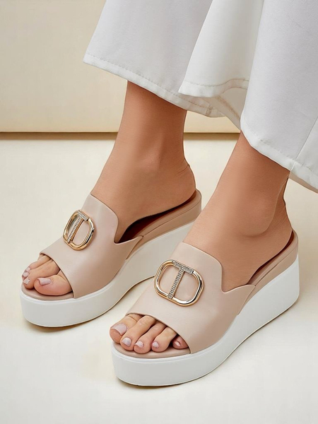 Royalfashion ženske sandale na klinu Daffin