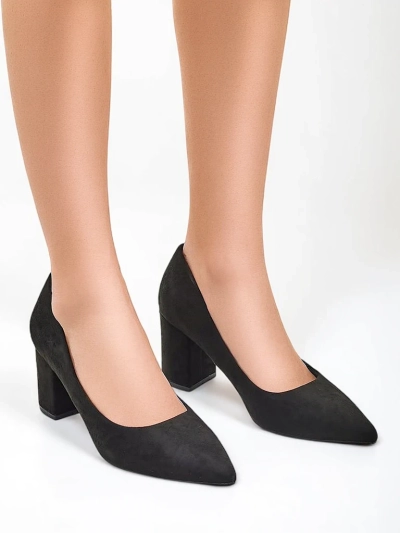 Royalfashion Ženske pumps iz ekološkega nubuka Ugandes