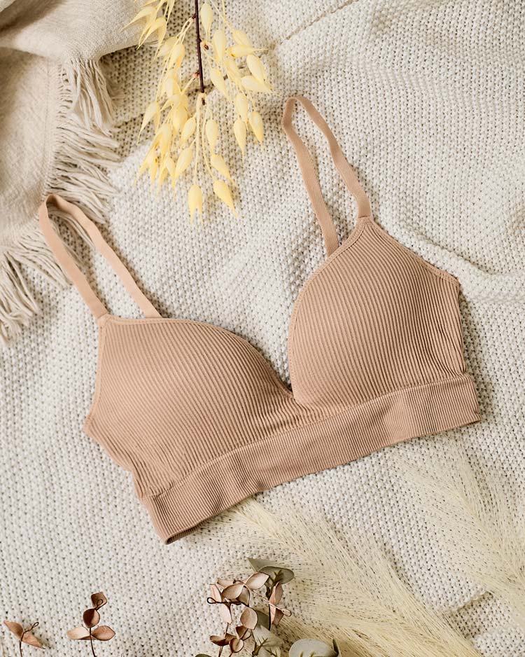 Royalfashion Ženski rebrasti modrček