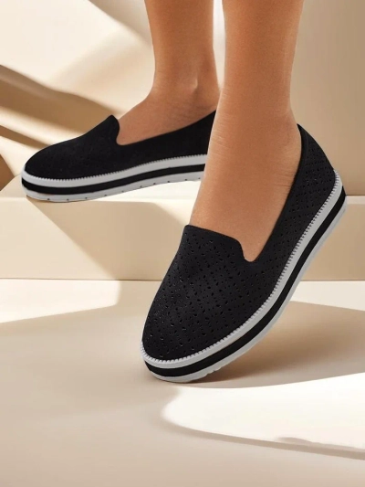 Royalfashion Ženske perforirane loaferice Cerrole