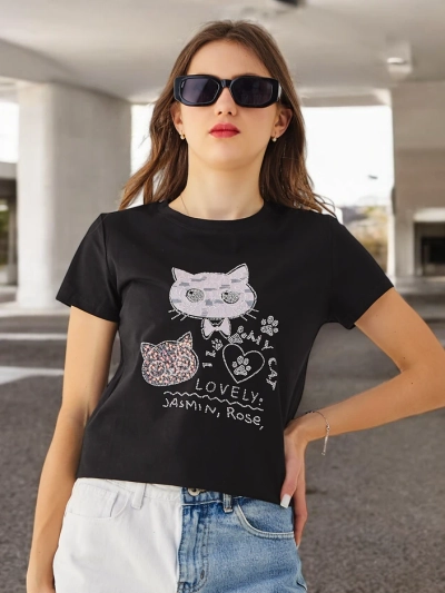 Royalfashion Ženska bombažna bluzica