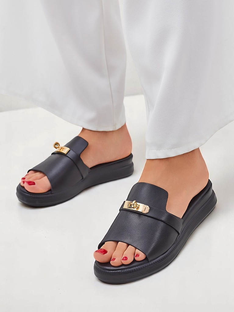 Royalfashion Ženski sandali z ravnim podplatom Rhapsody