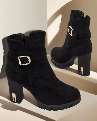 Royalfashion Visoke škornje za ženske Molin