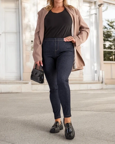 Royalfashion Ženske hlače PLUS SIZE