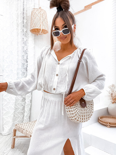 Royalfashion Ženski komplet s krilom