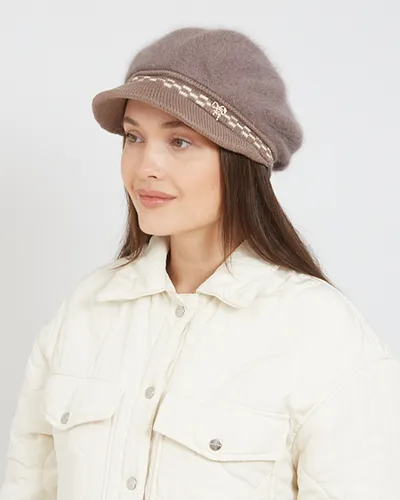 Royalfashion Ženski baret s šiltom