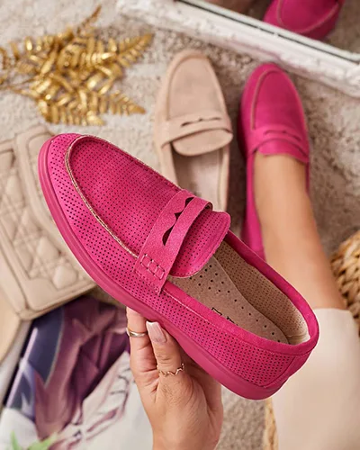 Royalfashion Ženski ažurasti mokasini Sierro