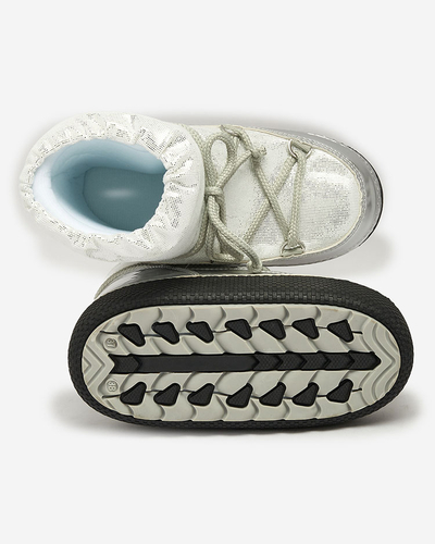 Royalfashion Ženski škornji z vezalkami Yevnoie