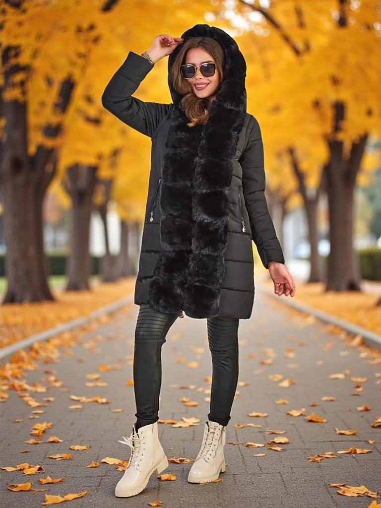 Royalfashion Ženska jakna s odvojivim rukavima