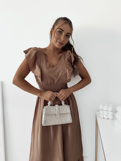 Royalfashion Ženska midi obleka