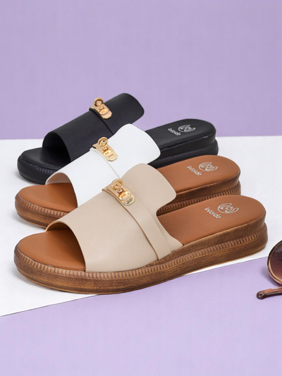 Royalfashion Ženski sandali z ravnim podplatom Rhapsody