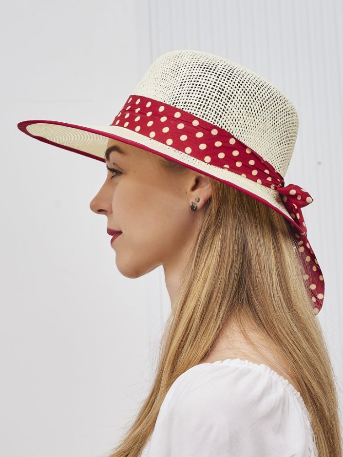 Royalfashion Ženski slamnik Dotelle