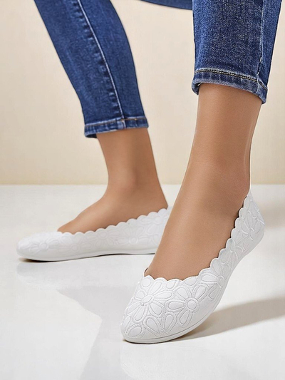 Royalfashion Floral ženske balerinke Magerro