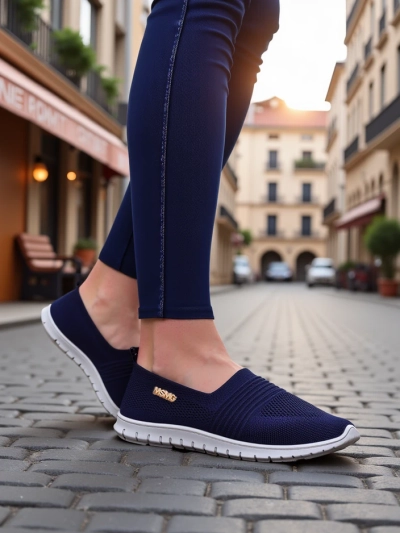 Royalfashion Ženske športne mokasine Sortpes