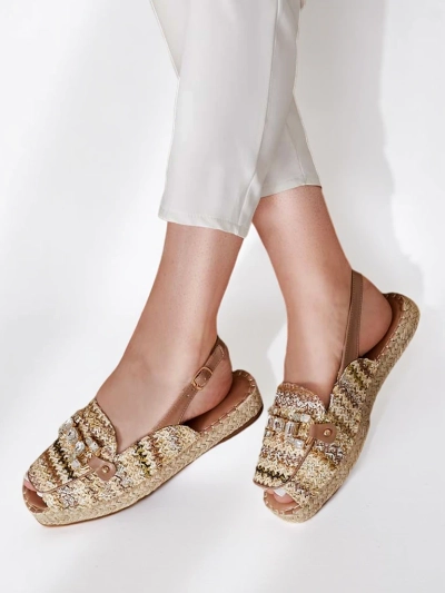 Royalfashion Ženske espadrile z odprtim prstom