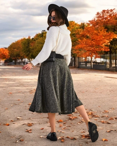 Royalfashion Midi krilo za ženske