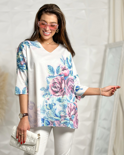 Royalfashion Ženska bluza s potiskom