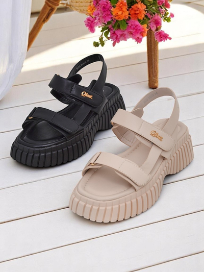 Royalfashion Ženski sandali z debelejšim podplatom Hortez