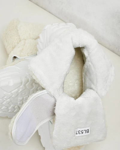 Royalfashion Ženski snežni škornji z ovčjo kožo Segulla