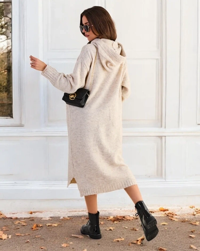 Royalfashion Dugi džemper haljina za žene