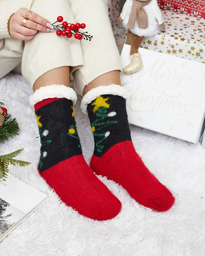 Royalfashion Ženske nogavice Warmed Christmas