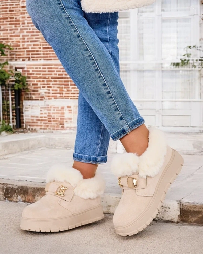 Royalfashion Ženski kratki škornji a'la snežni škornji Dobis