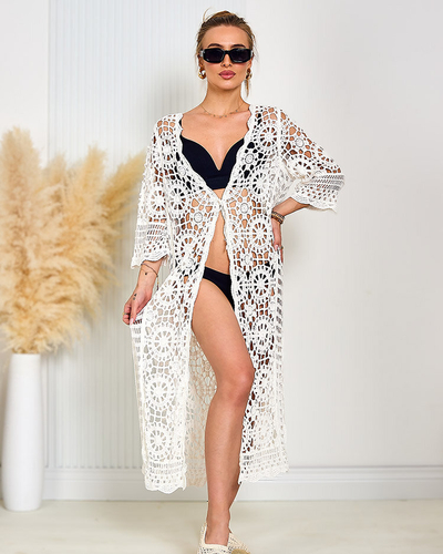 Royalfashion Žensko čipkasto pregrinjalo za plažo
