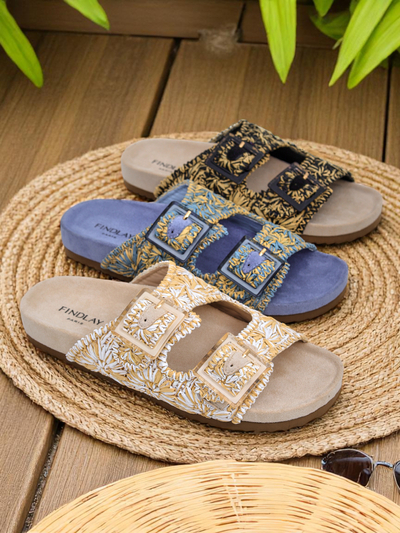 Royalfashion Ženski sandali z zaponkami Samorra