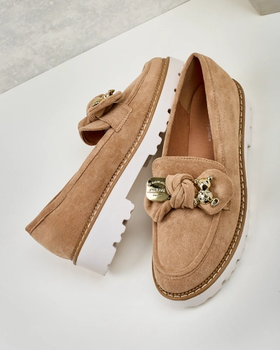 Royalfashion Ženski mokasini z lokom Ezizer