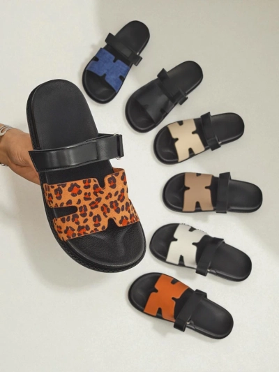 Royalfashion Ženske natikače iz eko usnja FlexiComfi