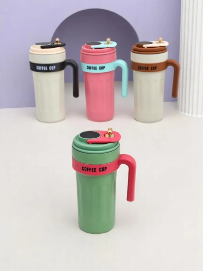 Royalfashion Termalni mug z izlivom in senzorjem temperature Kavni mug