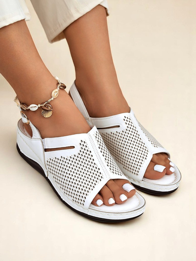 Sandalias de mujer Royalfashion con tacón de cuña bajo Mira