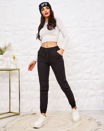 Royalfashion Ženske hlače iz blaga