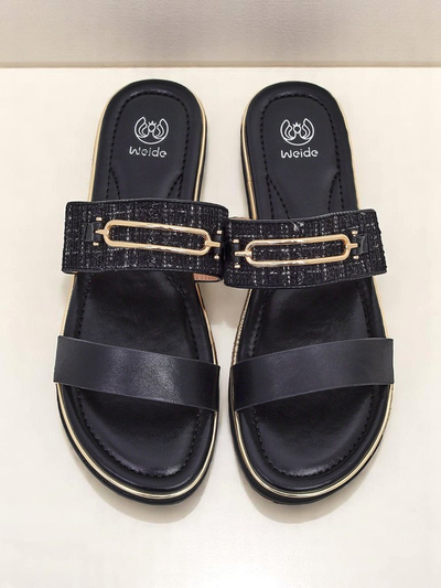 Royalfashion ženske copate z ravnim podplatom Mamma