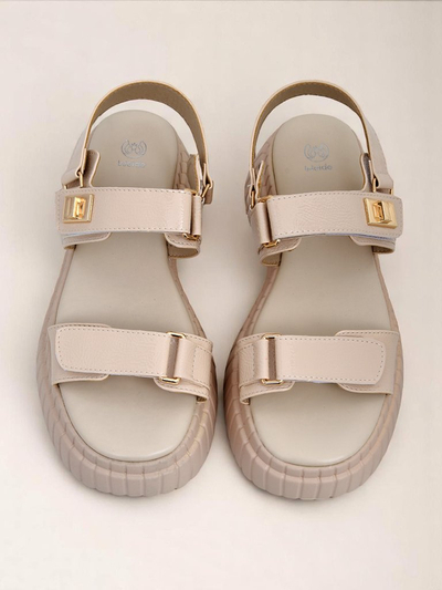 Royalfashion Ženski sandali na debelejšem podplatu Aganda