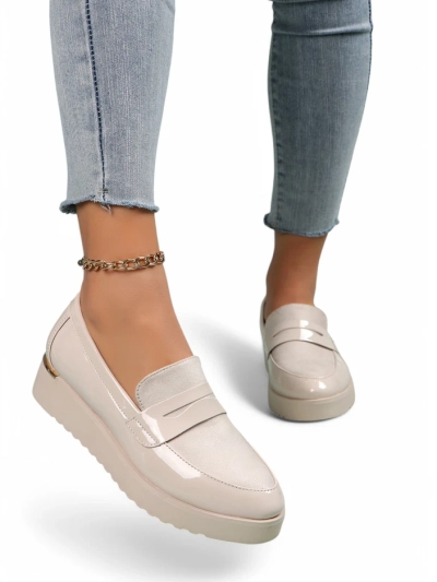 Royalfashion Ženske patentne mokasine Afidale