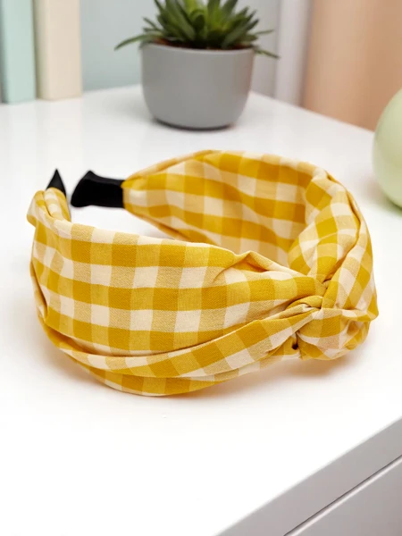 Royalfashion Klarin karirani trak za lase