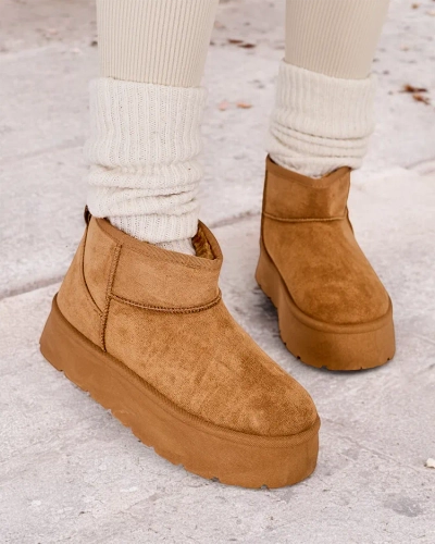 Royalfashion Kratki ženski zimski čevlji po vzoru Hawannija