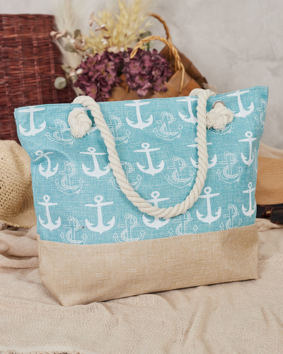 Royalfashion Torba iz blaga s prazničnim vzorcem za na ramo