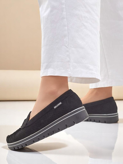 Royalfashion Ženske mokasinke Elissas s vezalkami