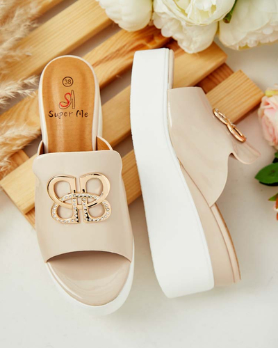 Royalfashion Lakirane ženske japonke na Sailla