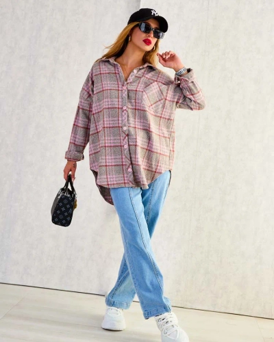 Royalfashion Ženska karirasta srajca