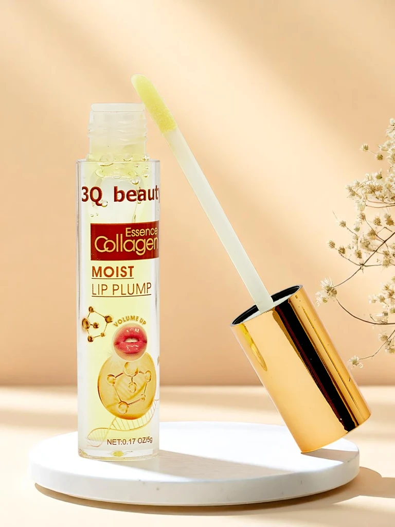 3Q Beauty Vlažilno olje za ustnice s kolagenom
