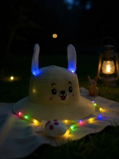 Royalfashion Otroški slamnik Glow Puppy Hat