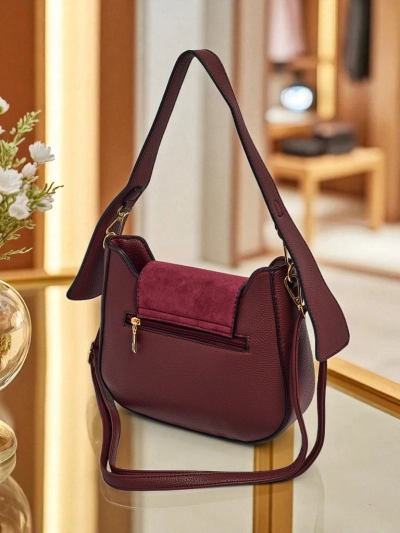 Majhna ženska torbica iz eko usnja Golden Whisper