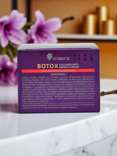 Luxelux Athena Collagenum – krema proti gubam s kolagenom in peptidi